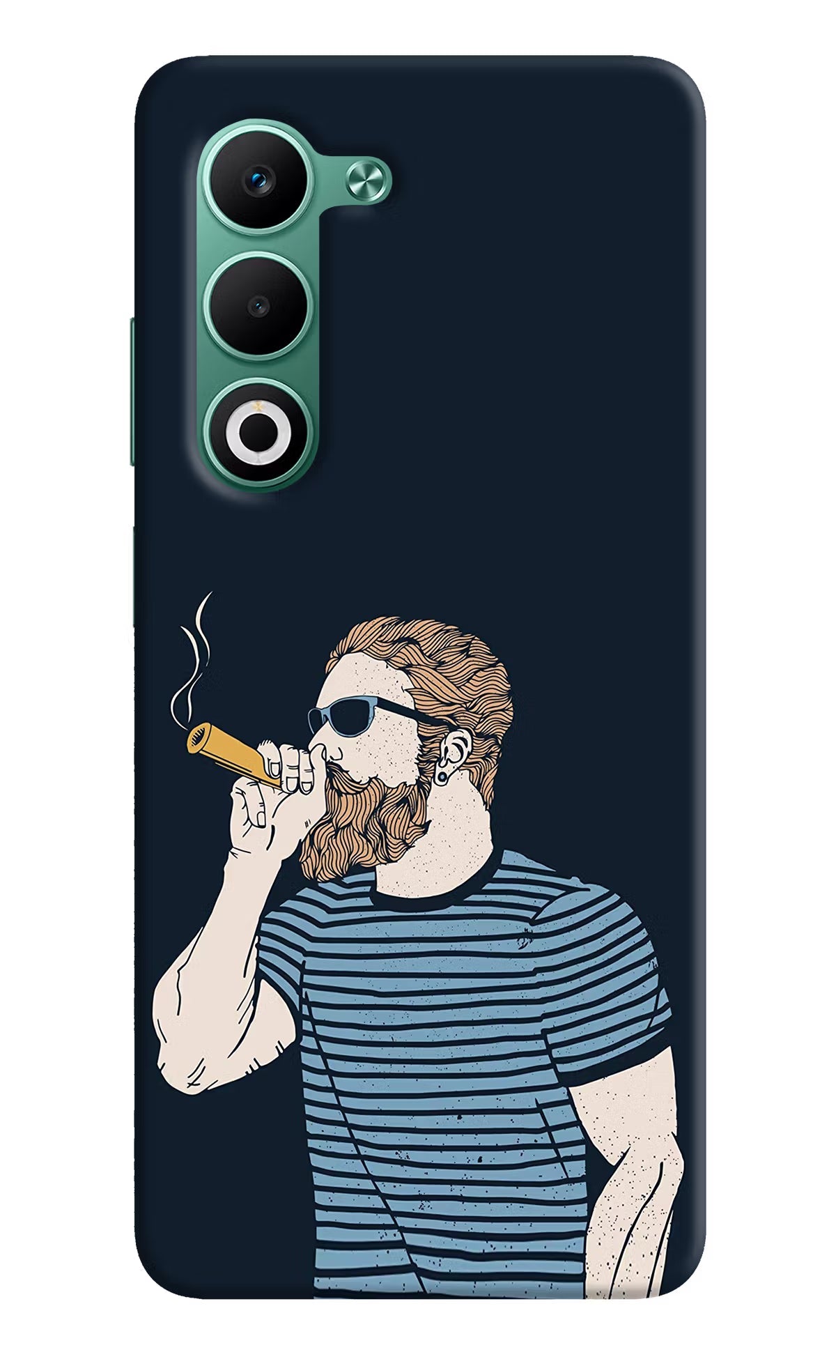 Smoking Oppo A5 5G Back Cover