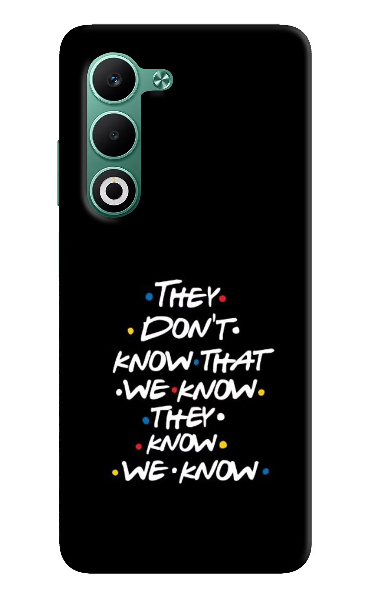 FRIENDS Dialogue Oppo A5 5G Back Cover