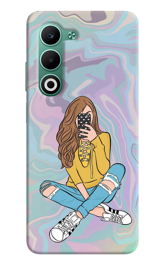 Selfie Girl Oppo A5 5G Back Cover