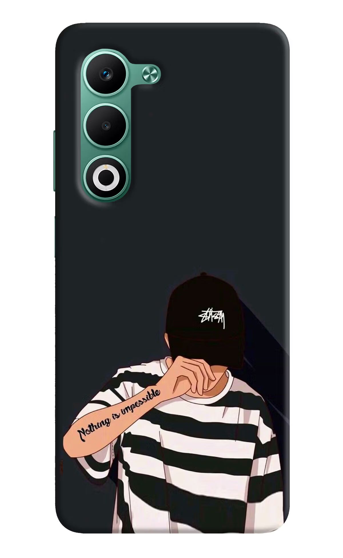 Aesthetic Boy Oppo A5 5G Back Cover