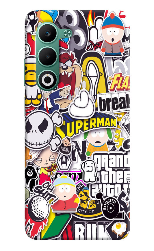 Sticker Bomb Oppo A5 5G Back Cover