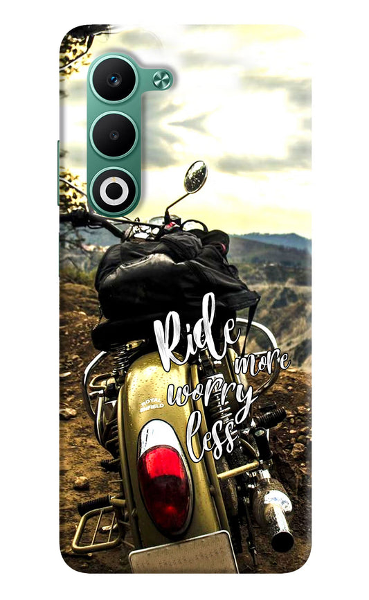 Ride More Worry Less Oppo A5 5G Back Cover