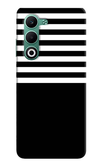 Black and White Print Oppo A5 5G Back Cover