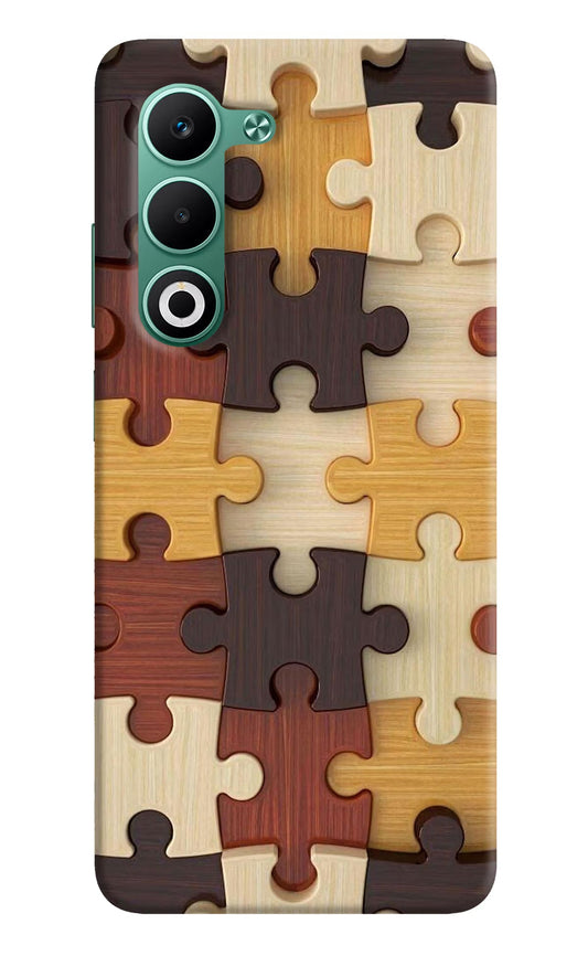 Wooden Puzzle Oppo A5 5G Back Cover