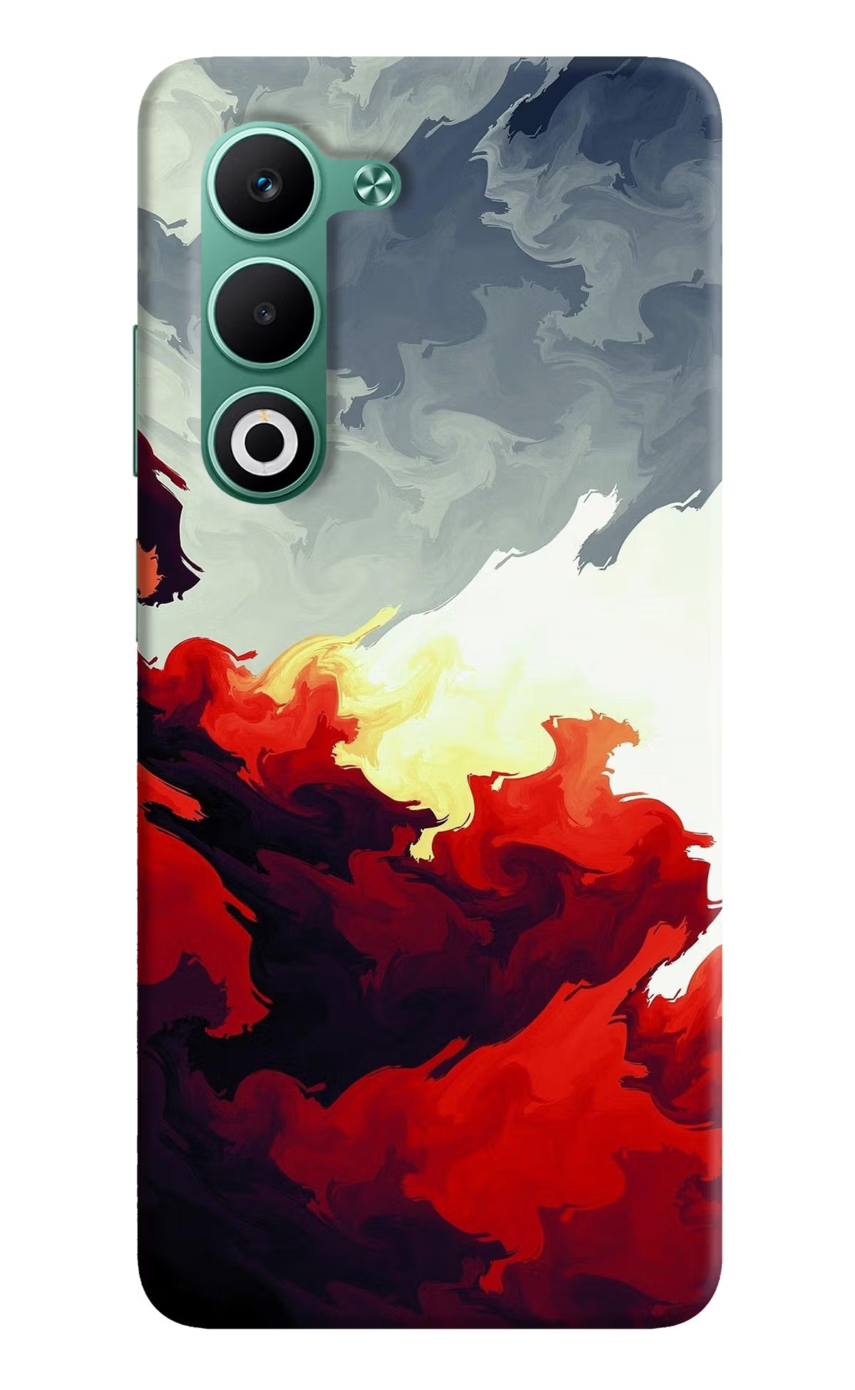 Fire Cloud Oppo A5 5G Back Cover