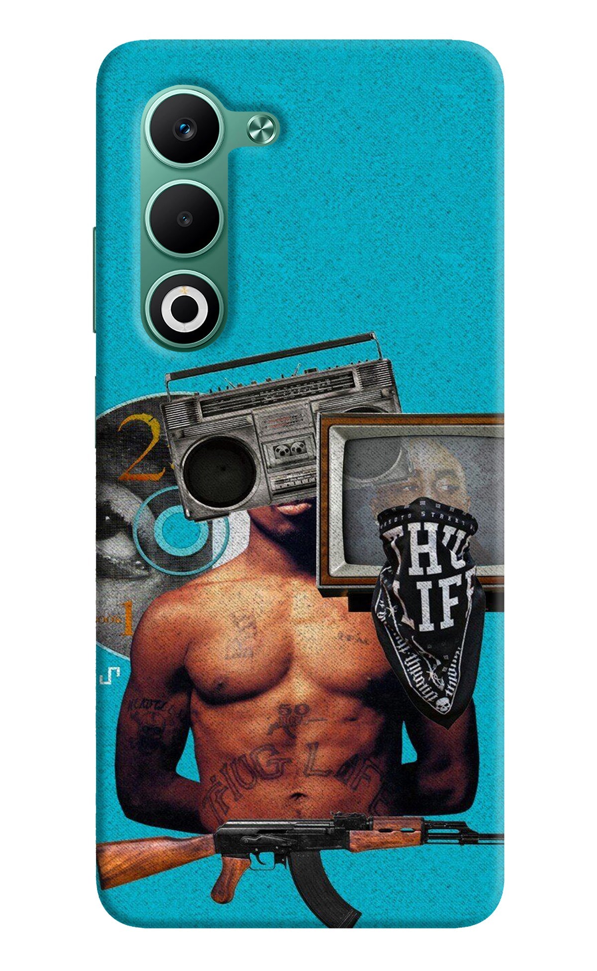 Radio Oppo A5 5G Back Cover