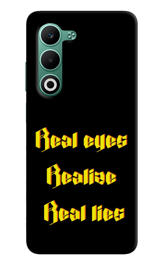 Real Eyes Realize Real Lies Oppo A5 5G Back Cover
