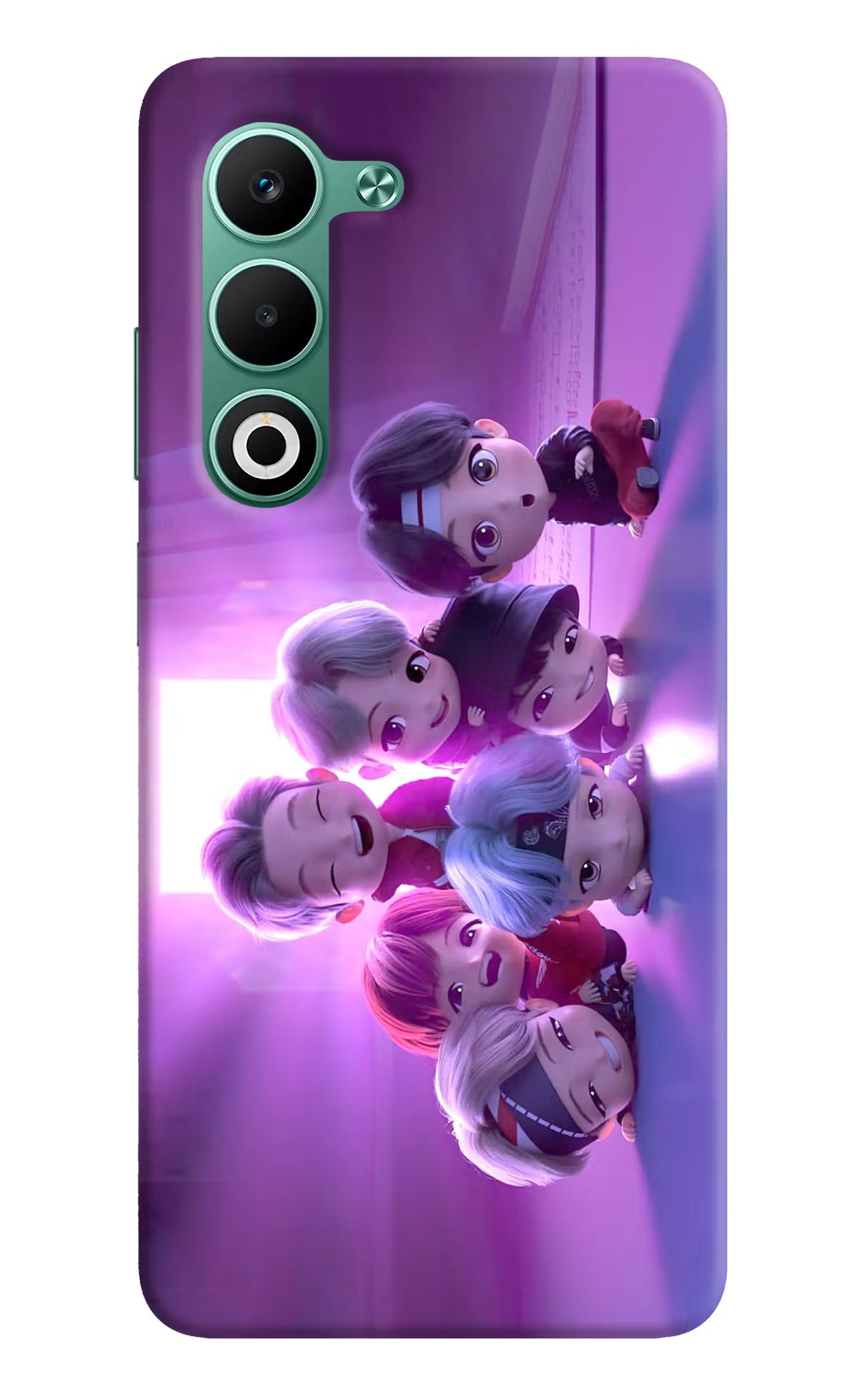 BTS Chibi Oppo A5 5G Back Cover