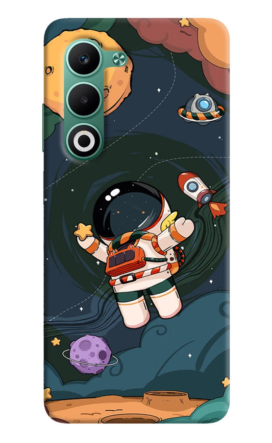 Cartoon Astronaut Oppo A5 5G Back Cover