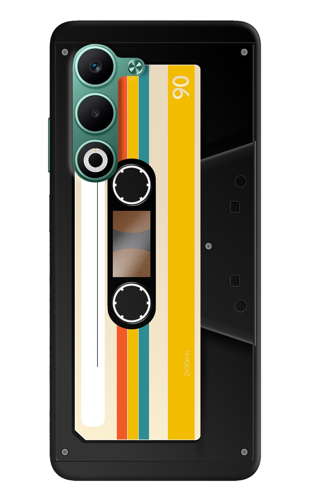 Tape Cassette Oppo A5 5G Back Cover