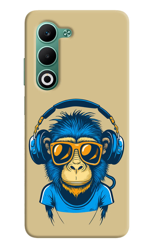 Monkey Headphone Oppo A5 5G Back Cover