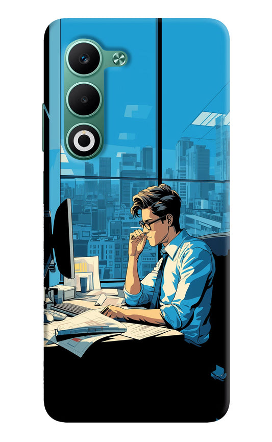 Focused Hustler (AI Generated) Oppo A5 5G Back Cover