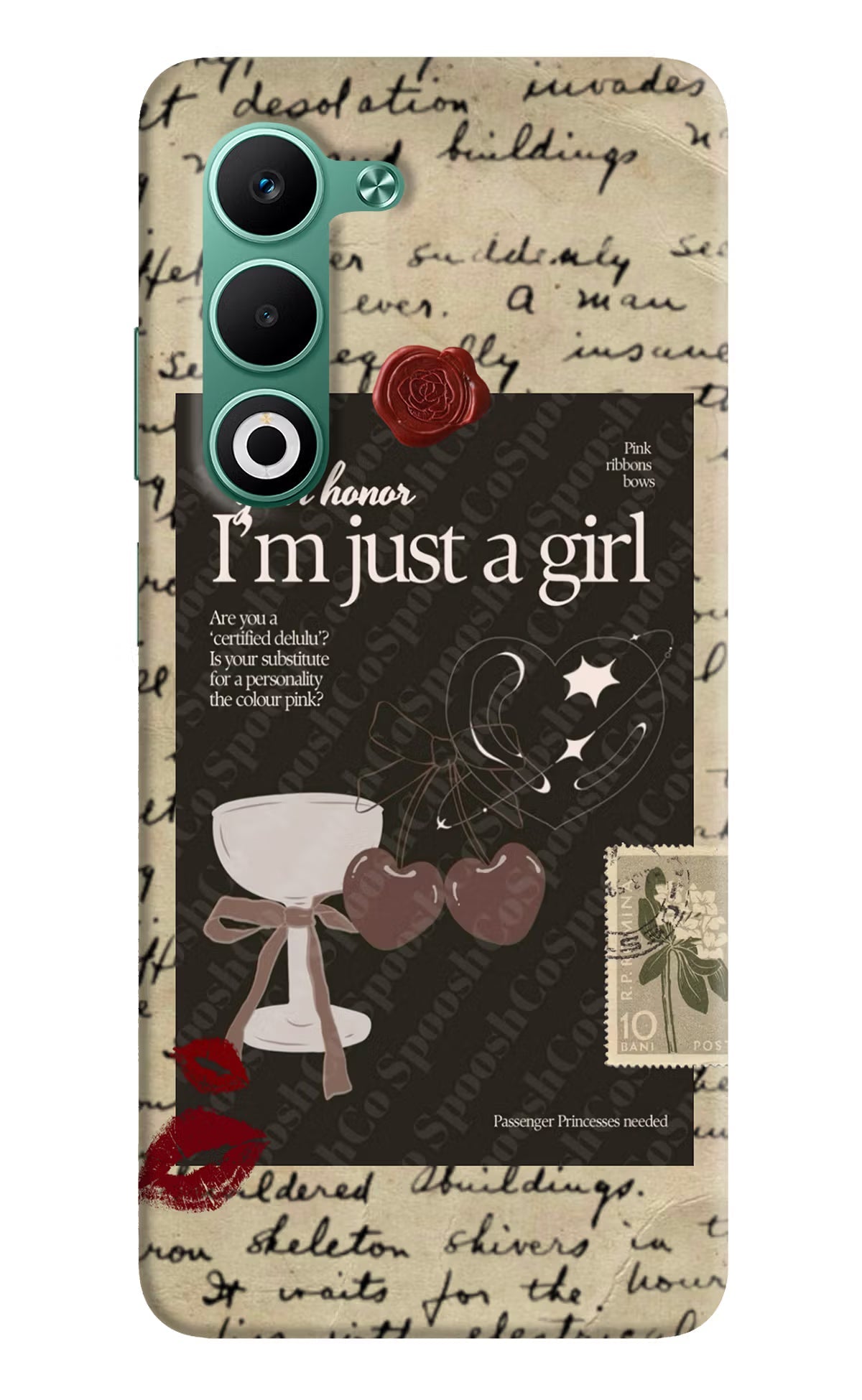 I am just a girl Oppo A5 5G Back Cover