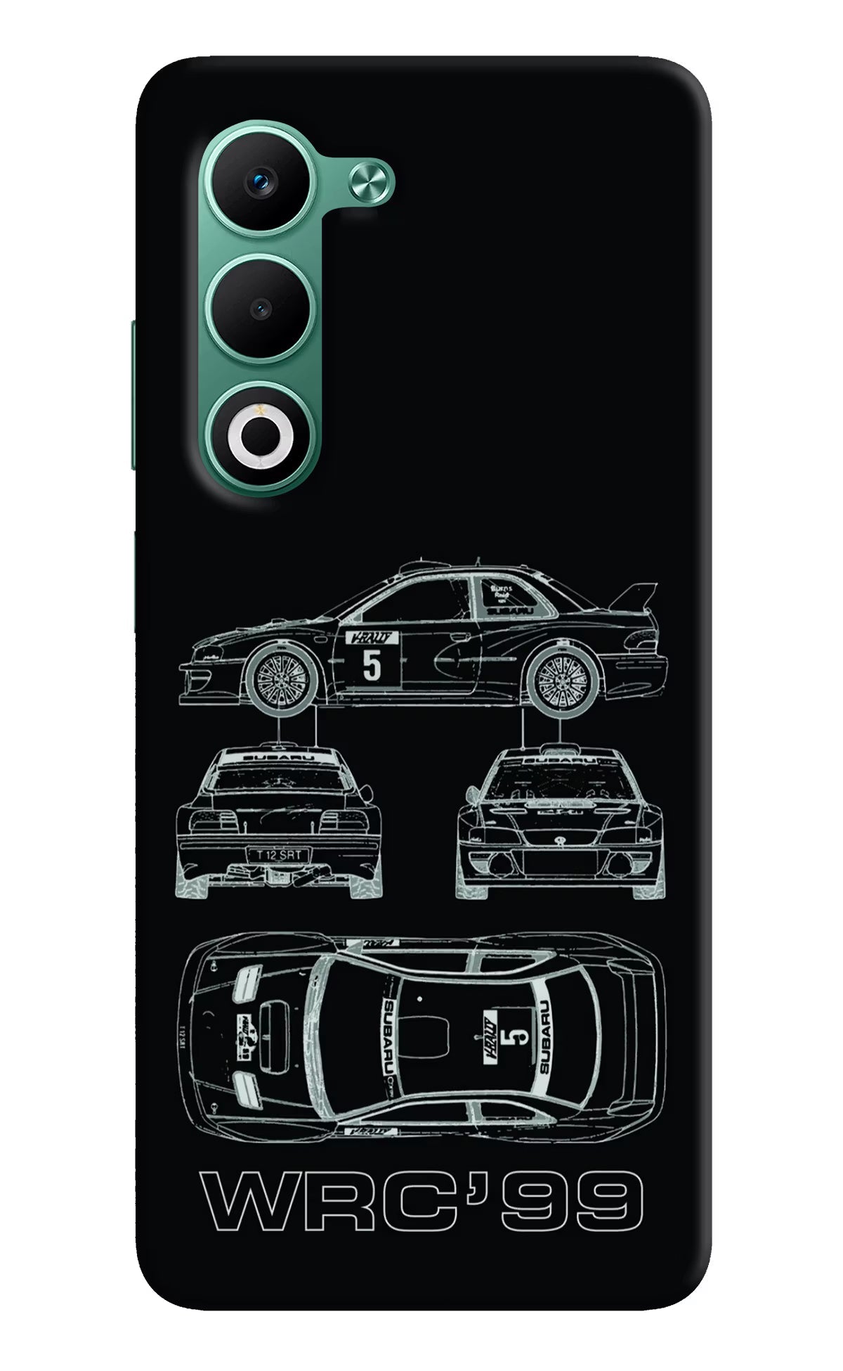 WRC'99 Oppo A5 5G Back Cover
