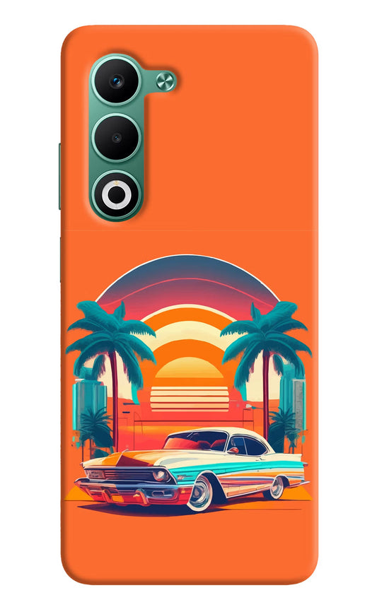 Palm Drive 80s Oppo A5 5G Back Cover