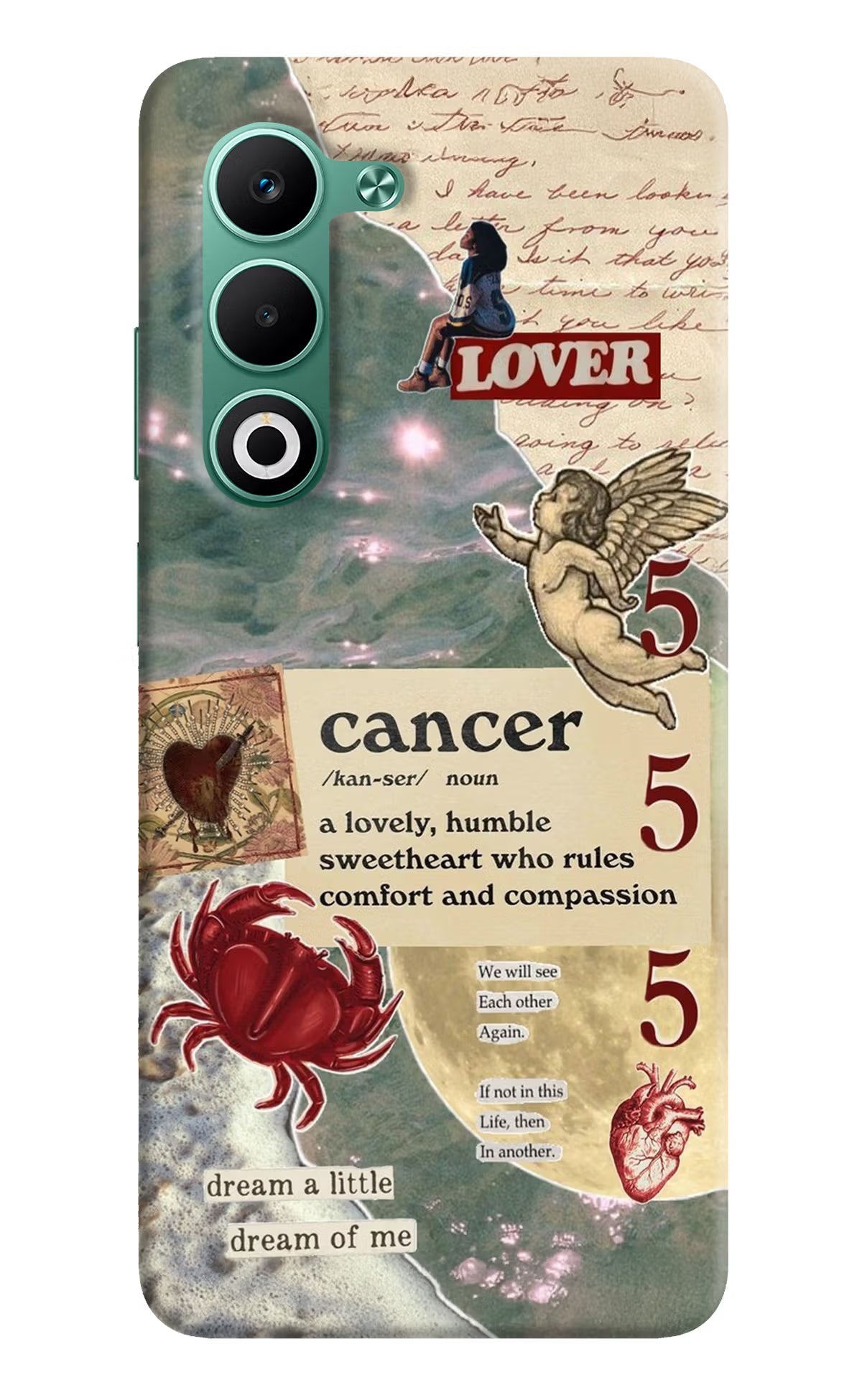 Cancer Zodiac Oppo A5 5G Back Cover