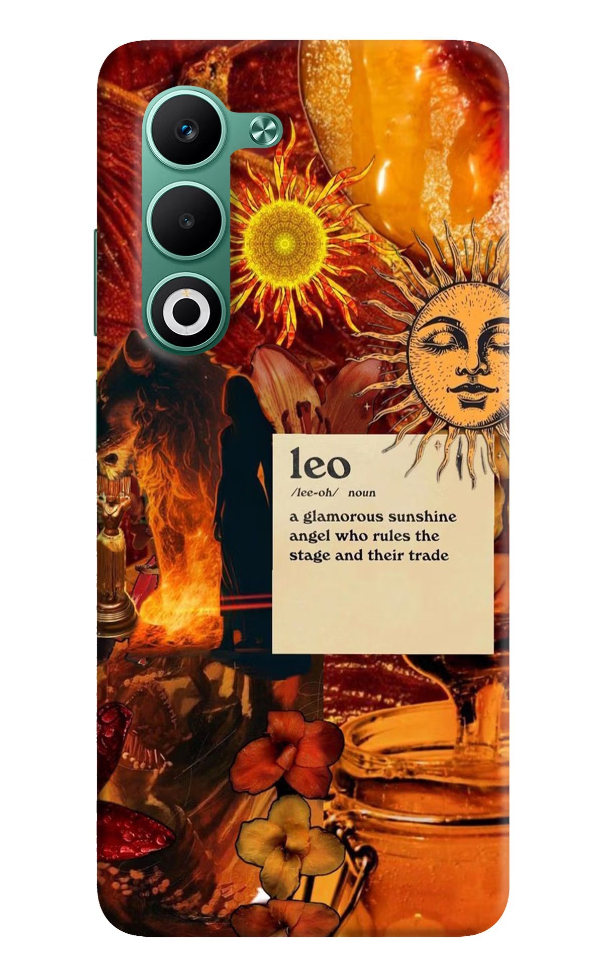 Leo Zodiac Oppo A5 5G Back Cover
