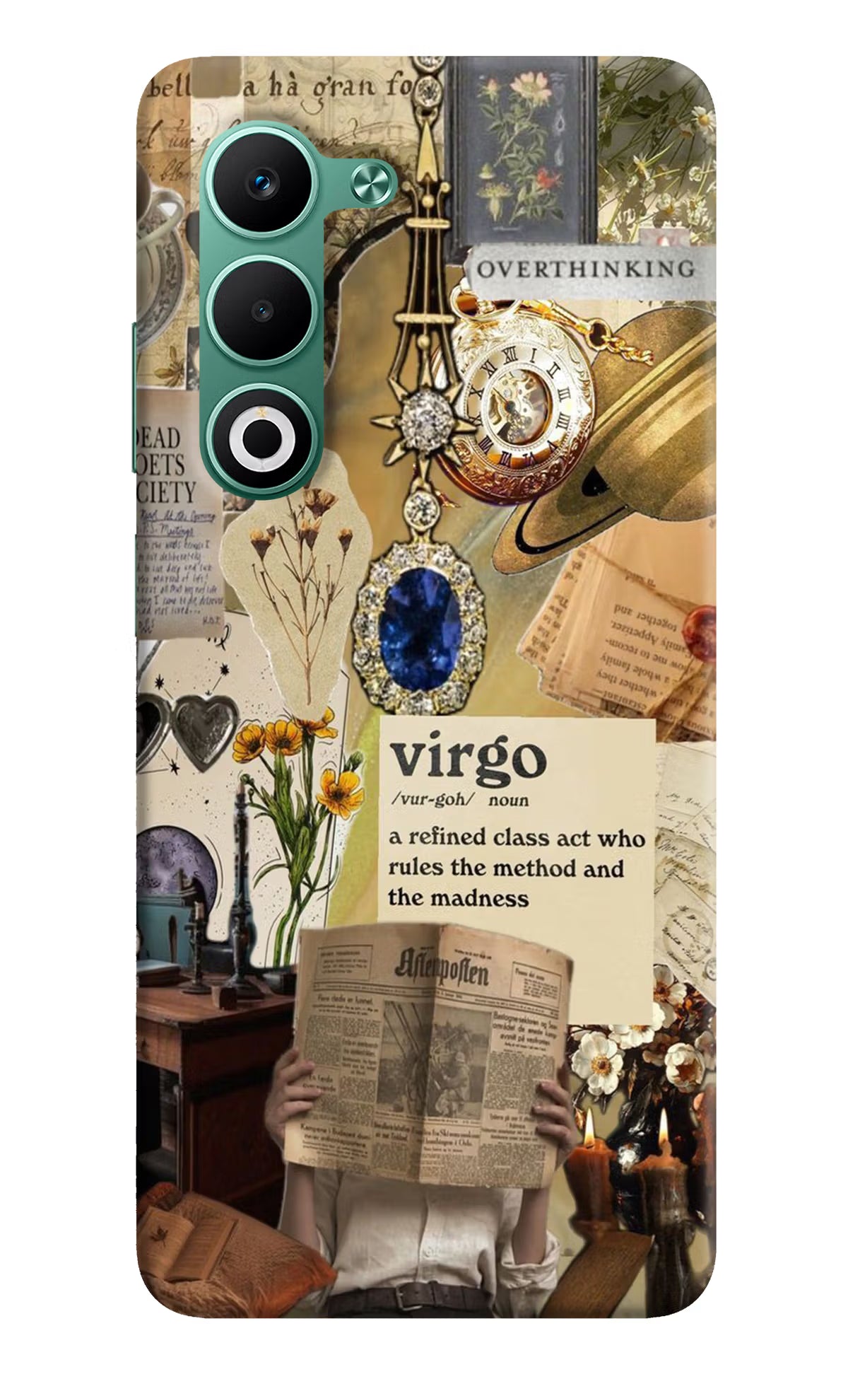 Virgo Zodiac Oppo A5 5G Back Cover
