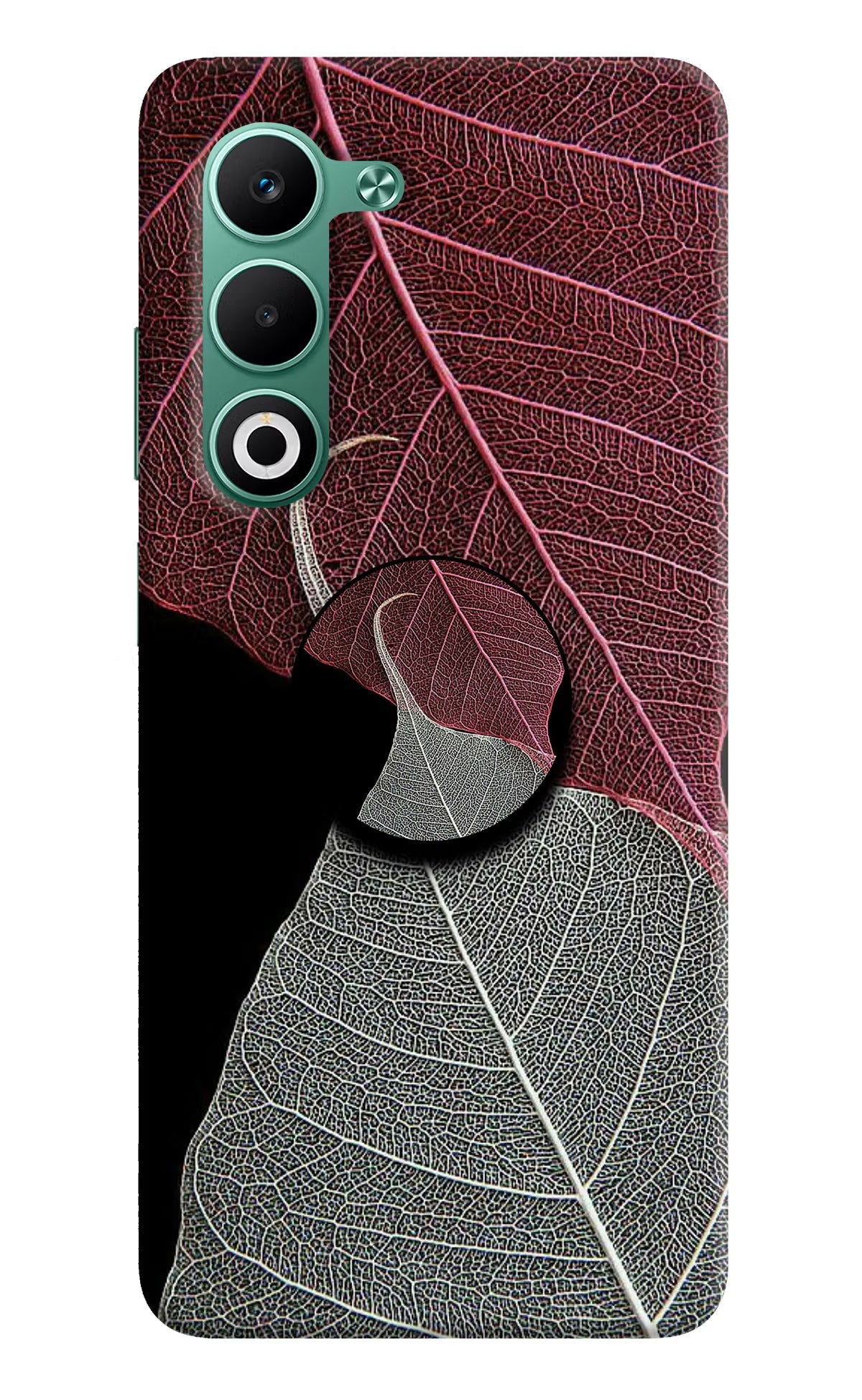 Leaf Pattern Oppo A5 5G Pop Case