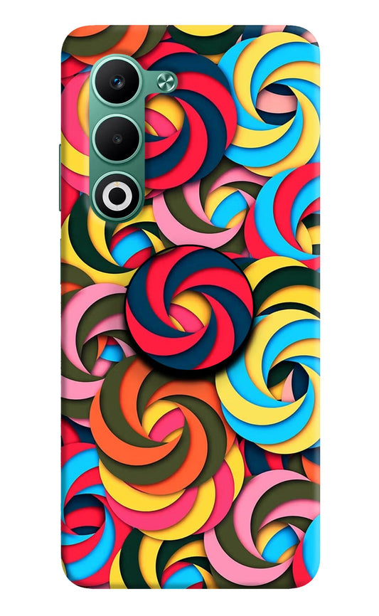 Spiral Pattern Oppo A5 5G Pop Case