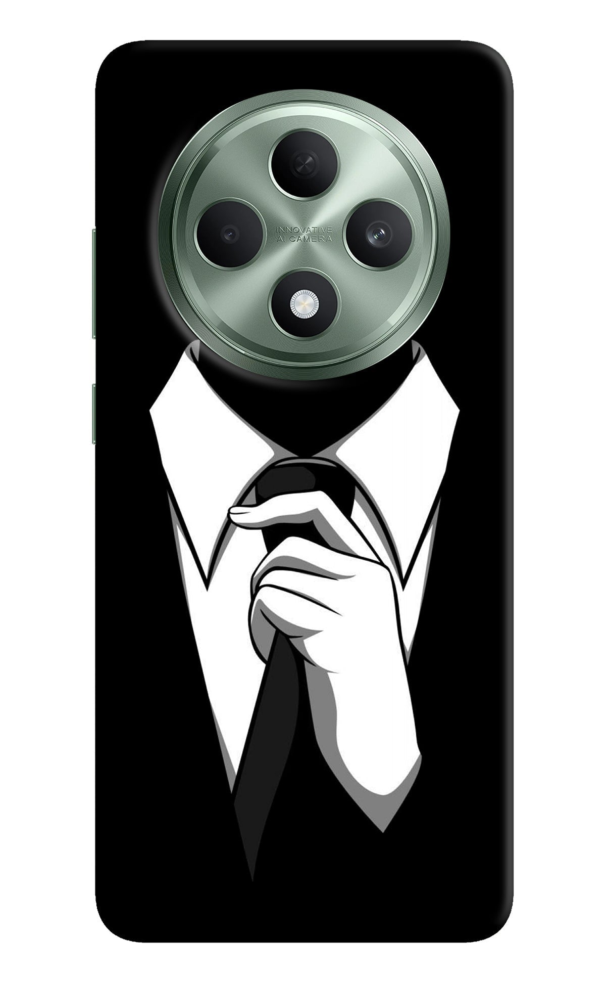 Black Tie Oppo F27 5G Back Cover