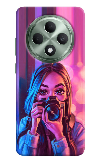 Girl Photographer Oppo F27 5G Back Cover