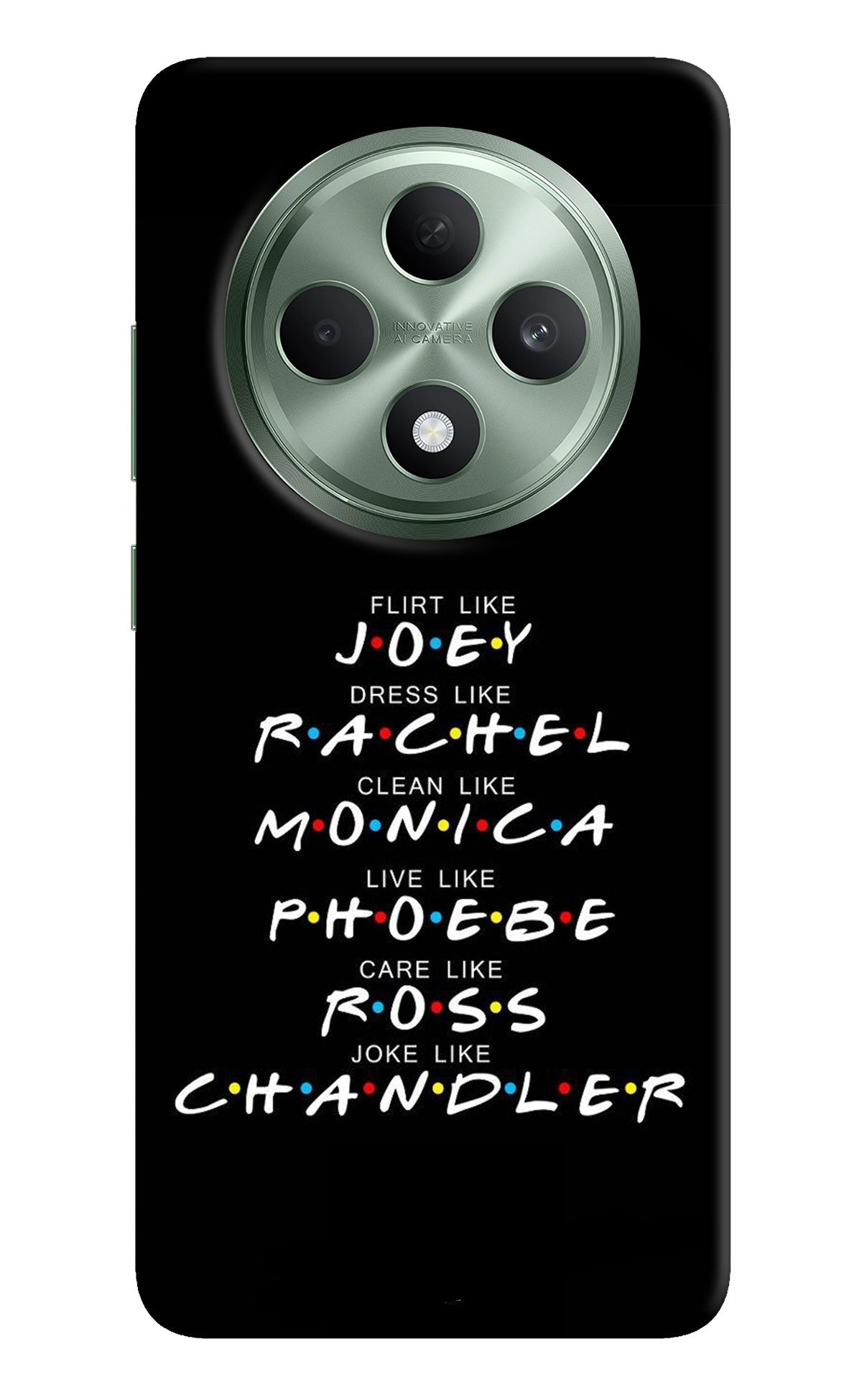 FRIENDS Character Oppo F27 5G Back Cover