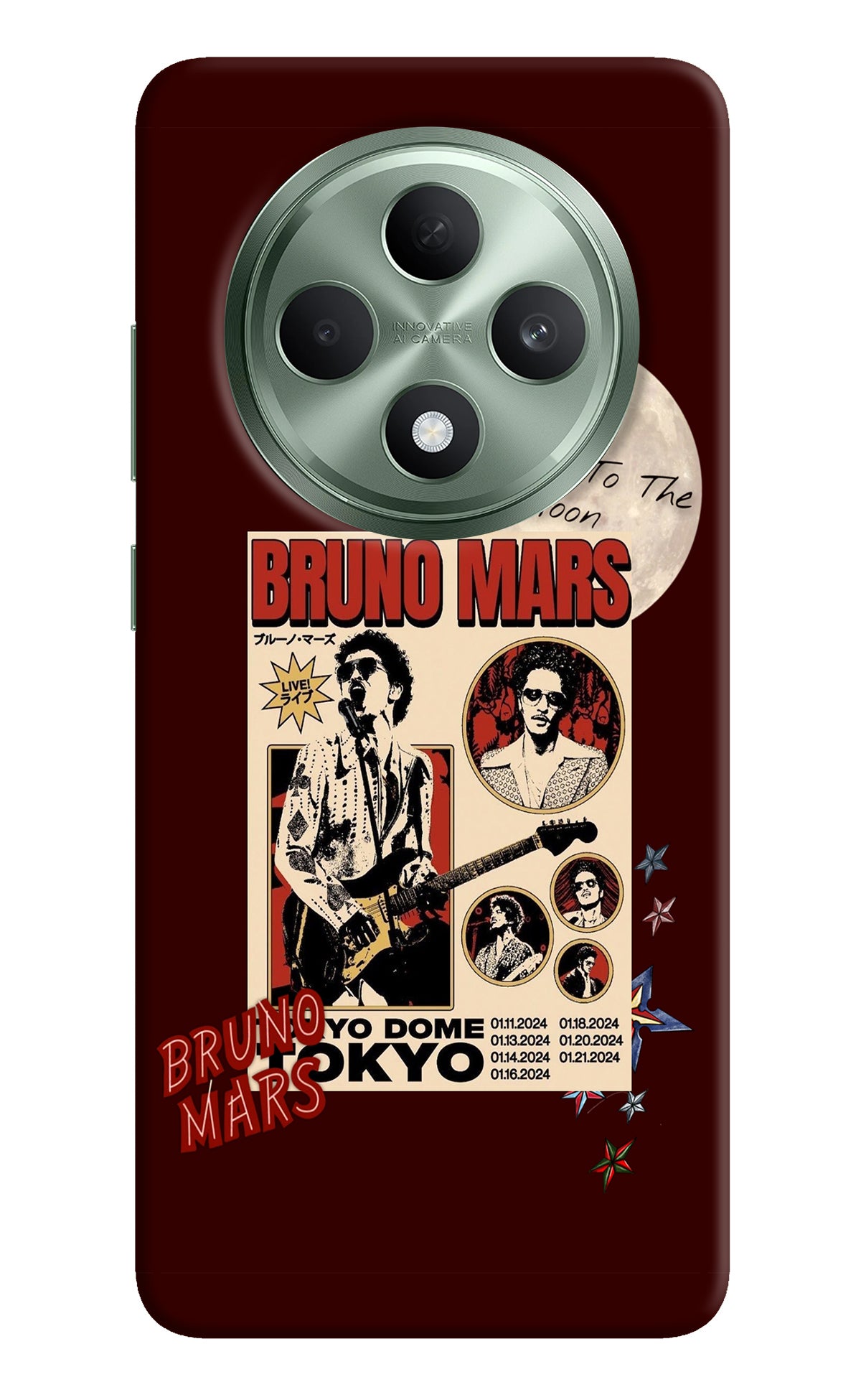 Bruno Mars Oppo F27 5G Back Cover