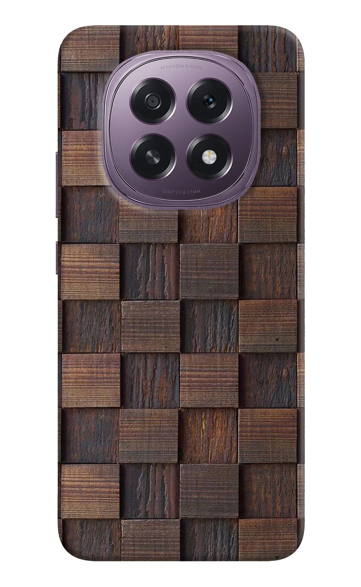 Wooden Cube Design Oppo F29 5G Back Cover