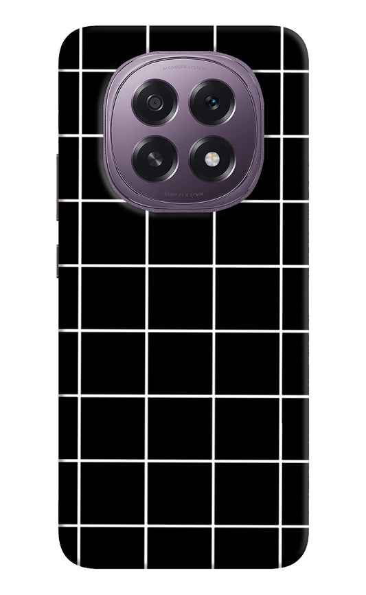 White Grid Oppo F29 5G Back Cover