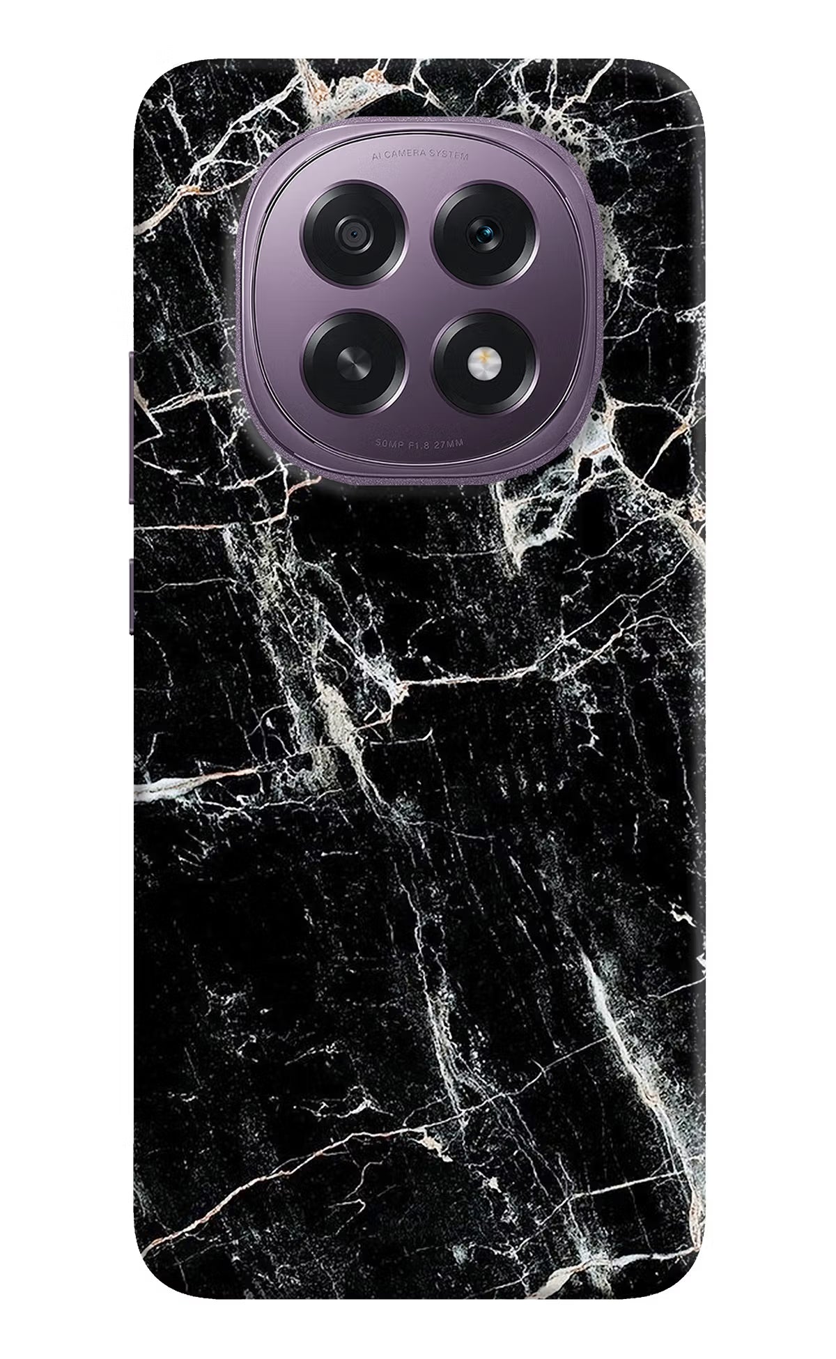 Black Marble Texture Oppo F29 5G Back Cover