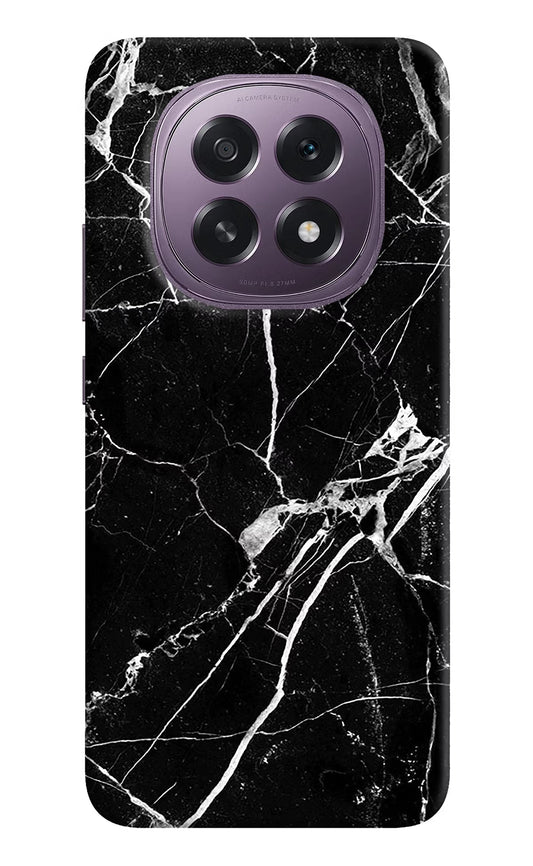 Black Marble Pattern Oppo F29 5G Back Cover