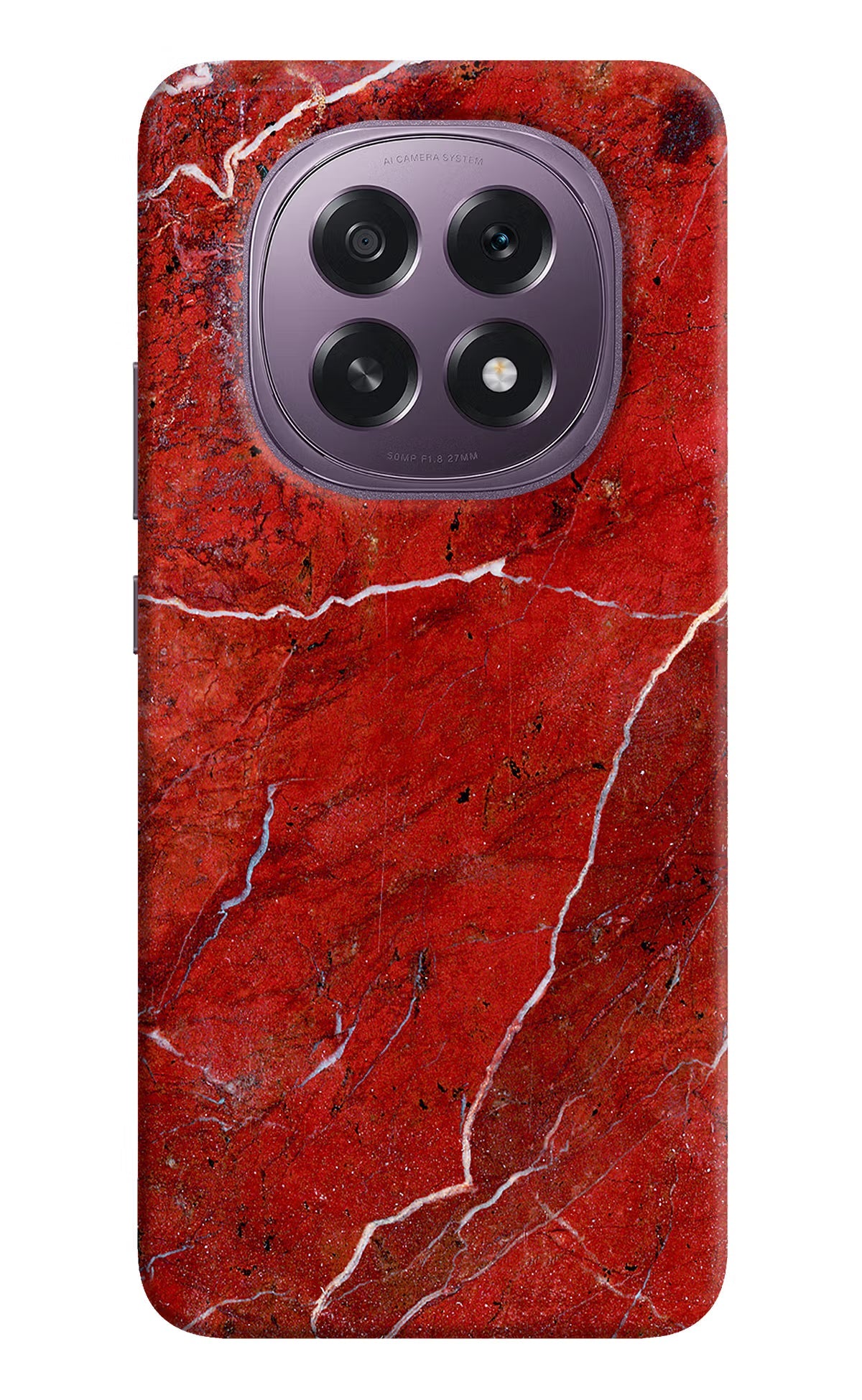 Red Marble Design Oppo F29 5G Back Cover