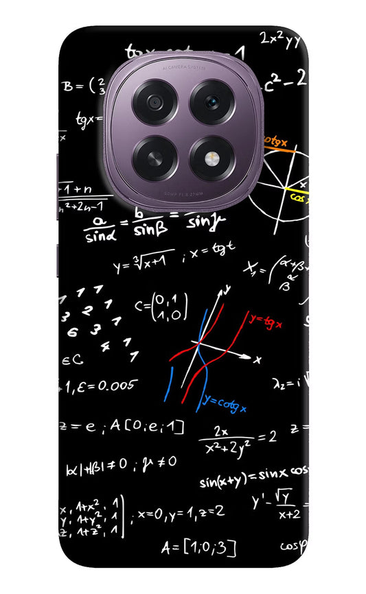 Mathematics Formula Oppo F29 5G Back Cover