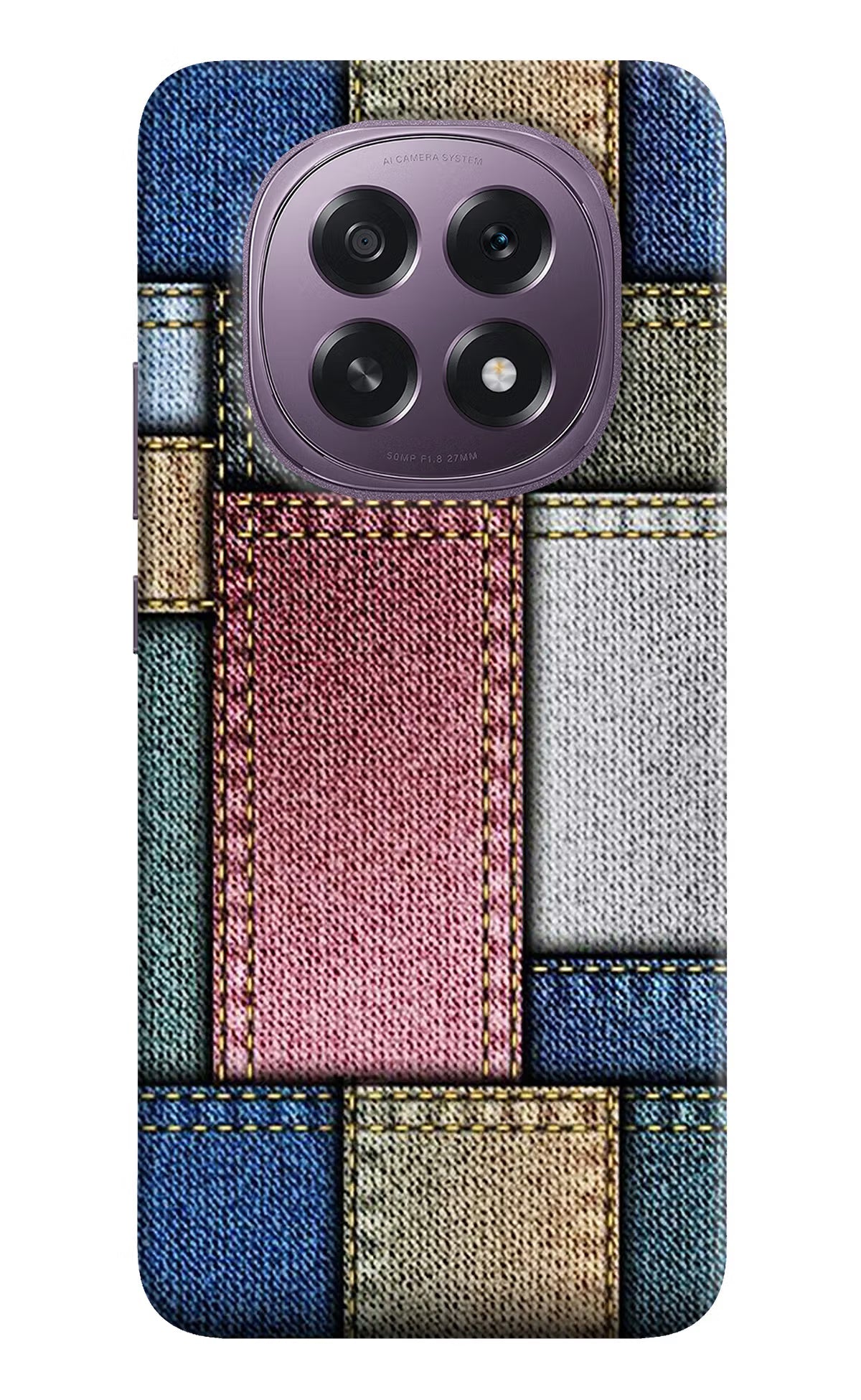 Multicolor Jeans Oppo F29 5G Back Cover