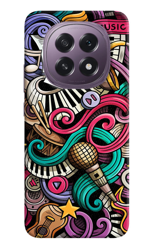 Music Abstract Oppo F29 5G Back Cover