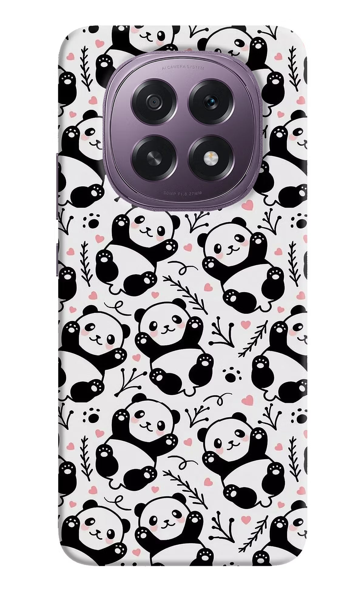 Cute Panda Oppo F29 5G Back Cover