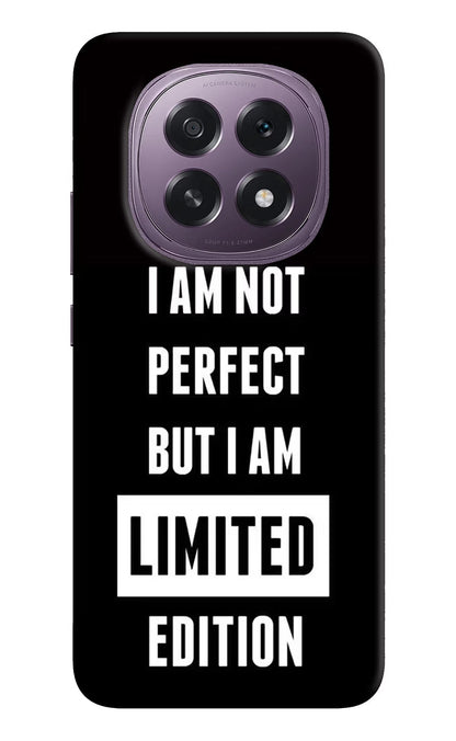 I Am Not Perfect But I Am Limited Edition Oppo F29 5G Back Cover