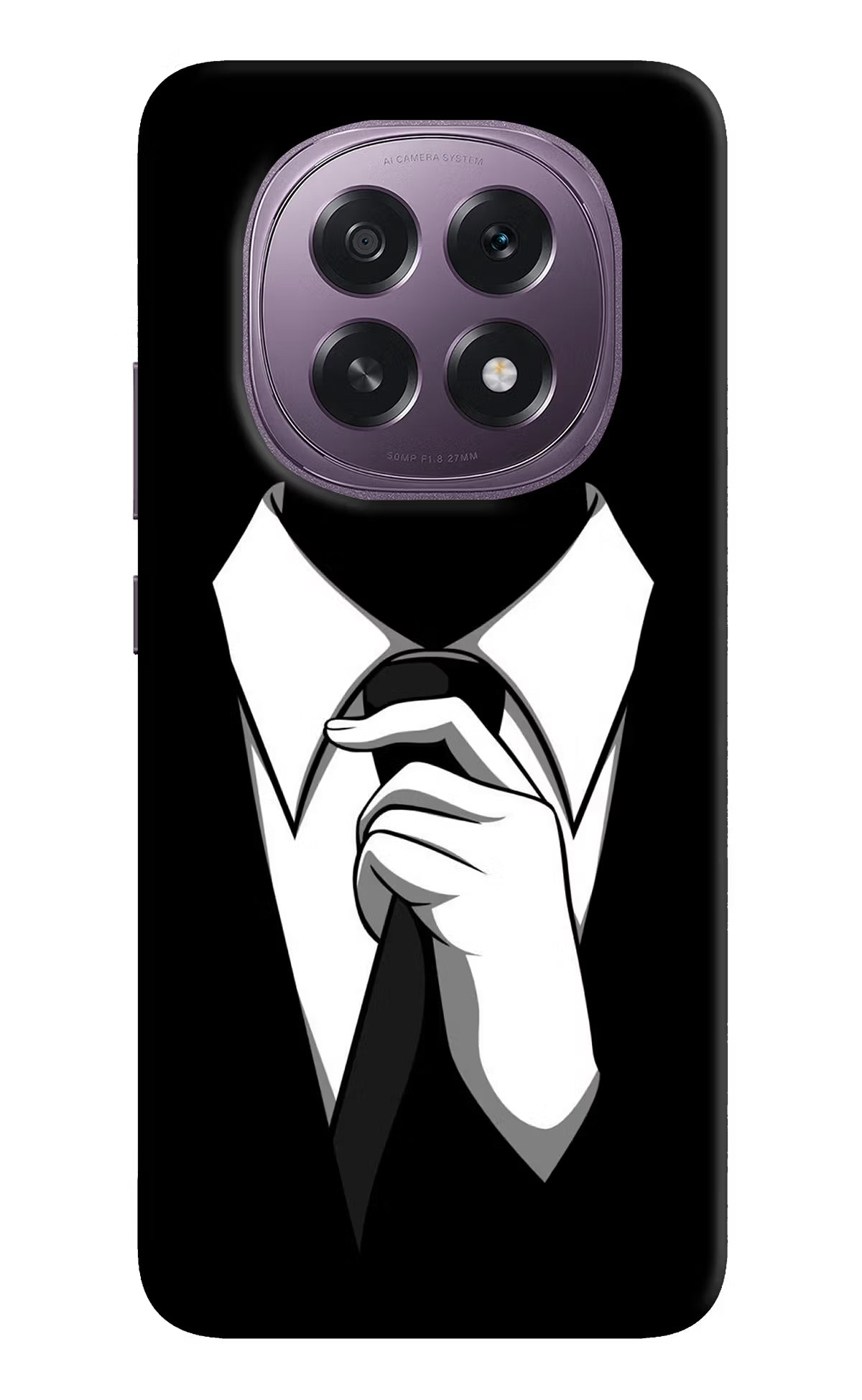 Black Tie Oppo F29 5G Back Cover