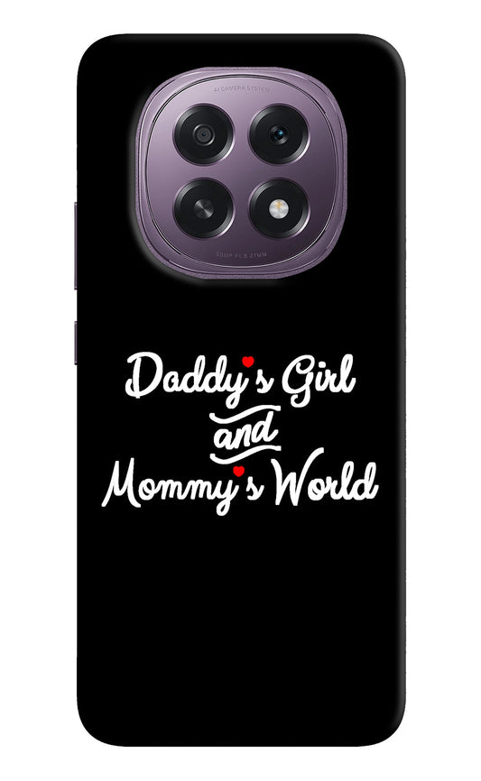 Daddy's Girl and Mommy's World Oppo F29 5G Back Cover