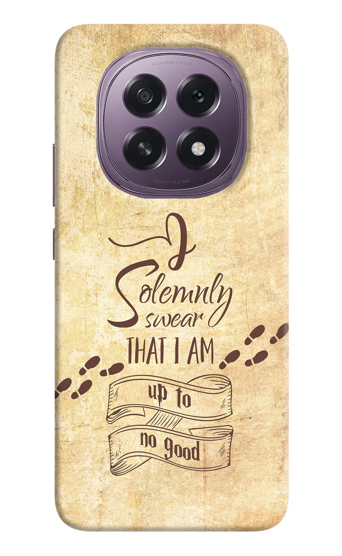 I Solemnly swear that i up to no good Oppo F29 5G Back Cover