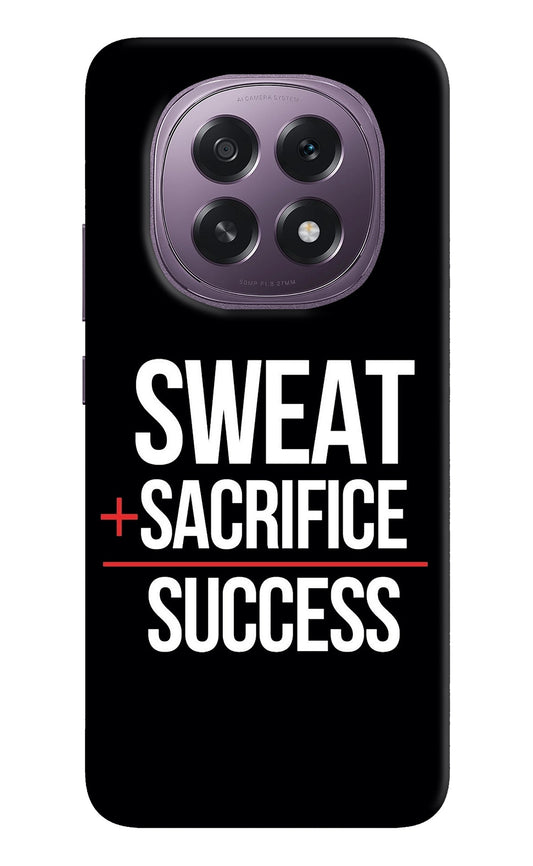 Sweat Sacrifice Success Oppo F29 5G Back Cover