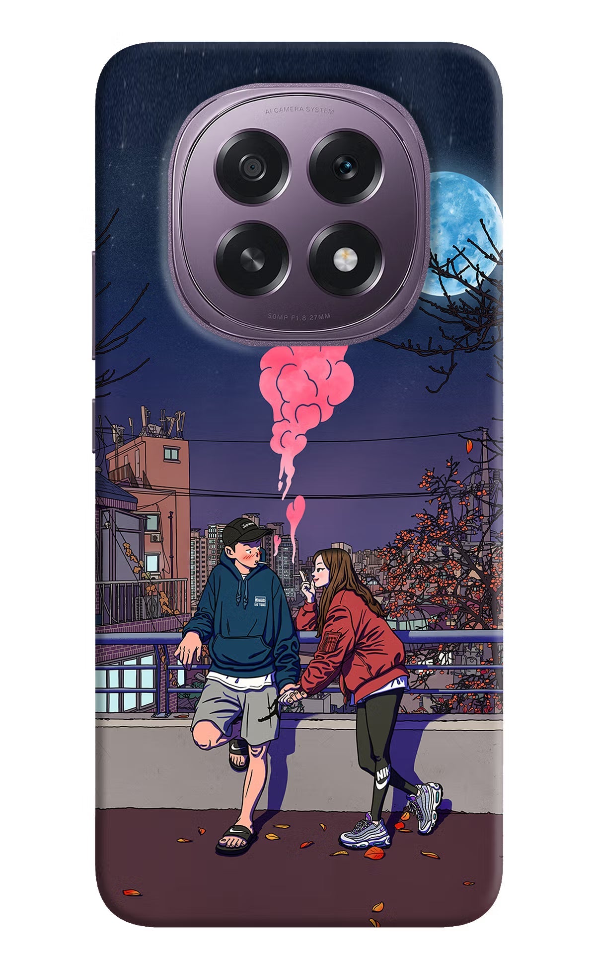 Chilling Couple Oppo F29 5G Back Cover