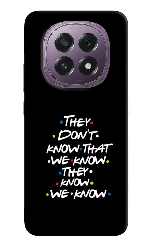 FRIENDS Dialogue Oppo F29 5G Back Cover