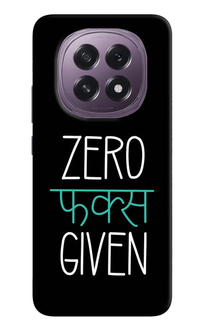 Zero Fucks Given Oppo F29 5G Back Cover