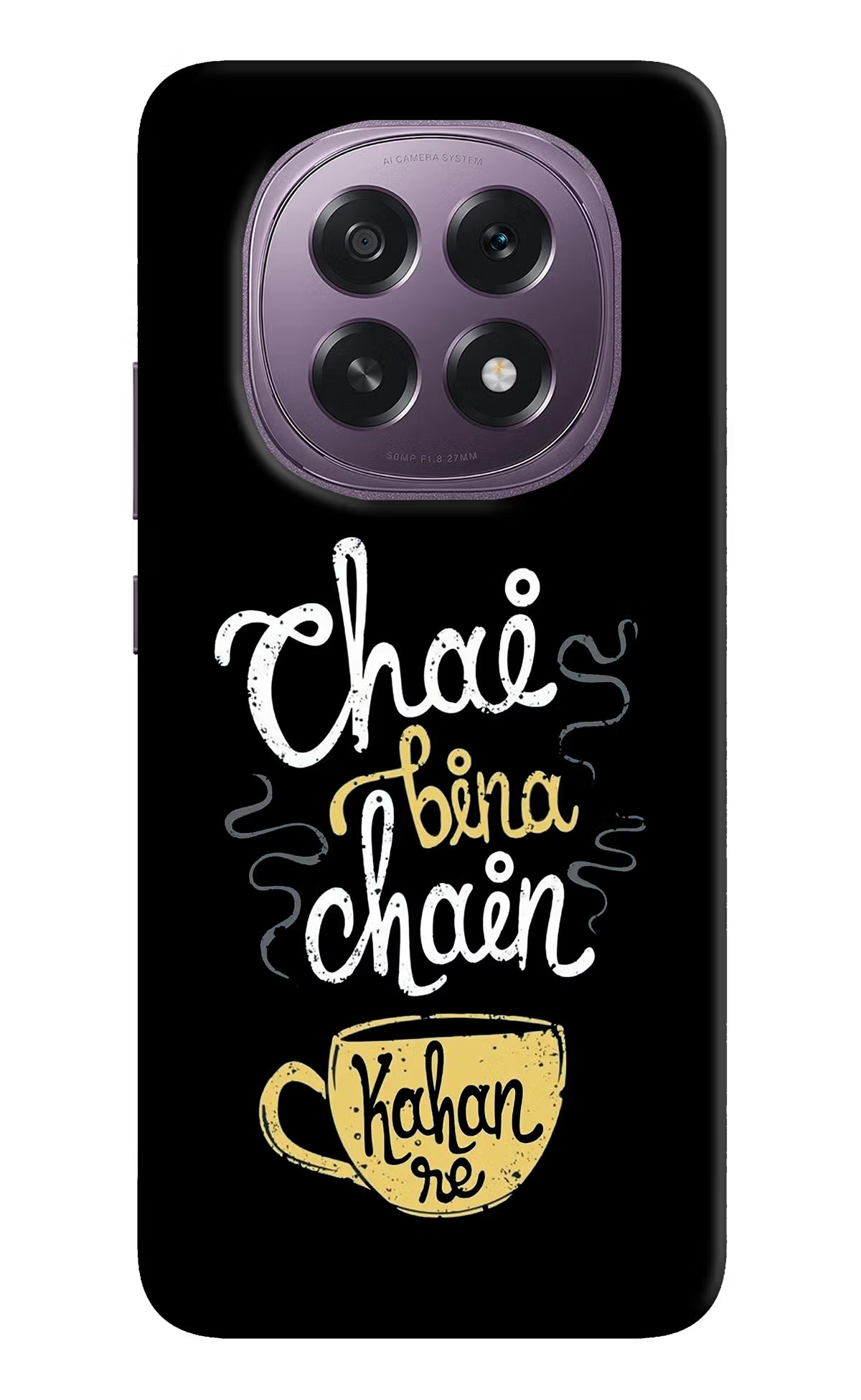 Chai Bina Chain Kaha Re Oppo F29 5G Back Cover
