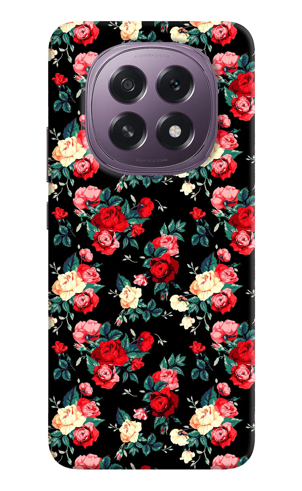 Rose Pattern Oppo F29 5G Back Cover