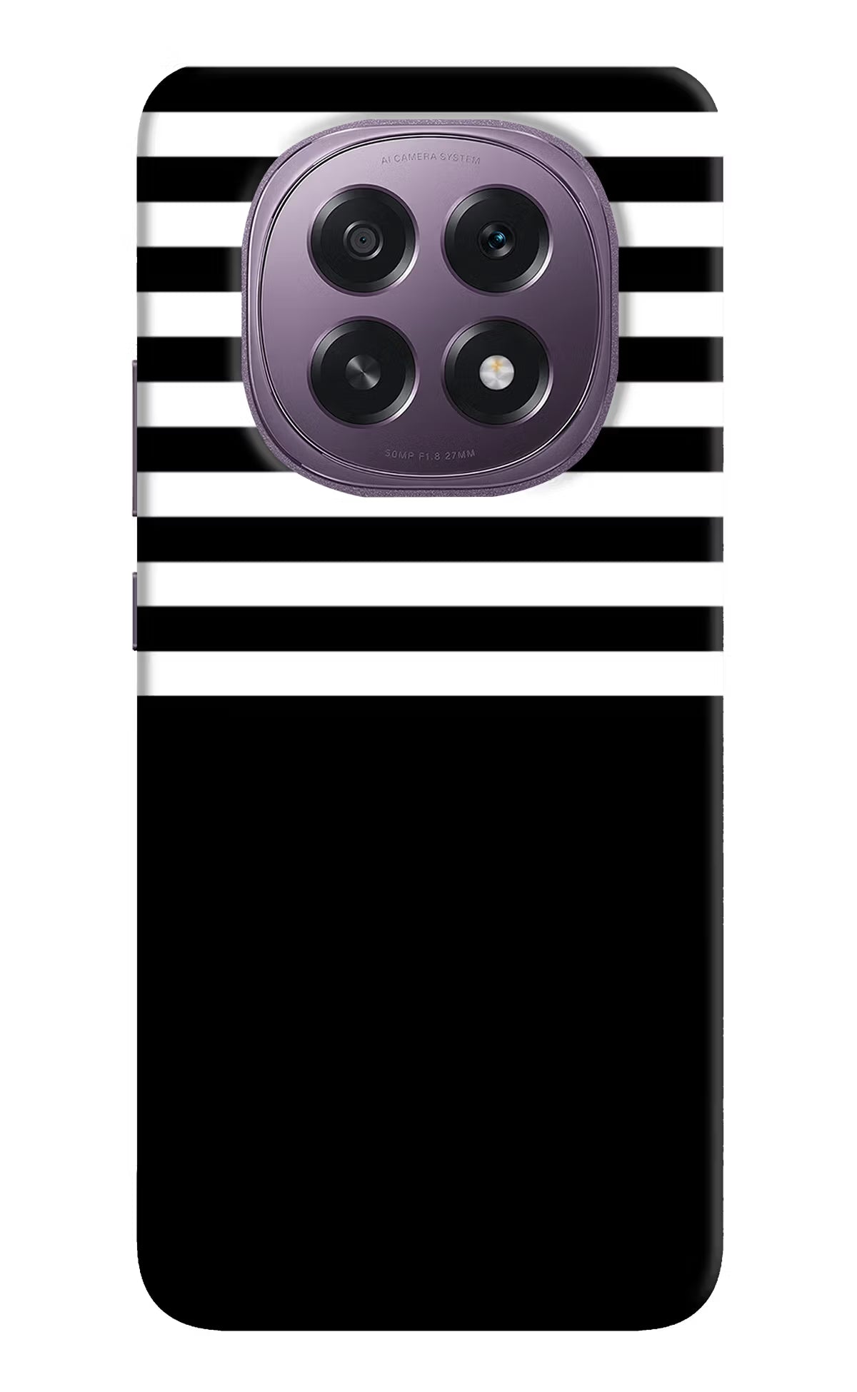 Black and White Print Oppo F29 5G Back Cover