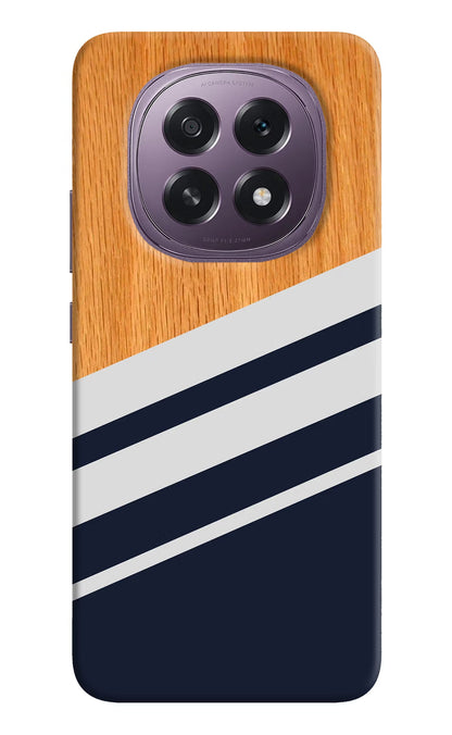 Blue and white wooden Oppo F29 5G Back Cover