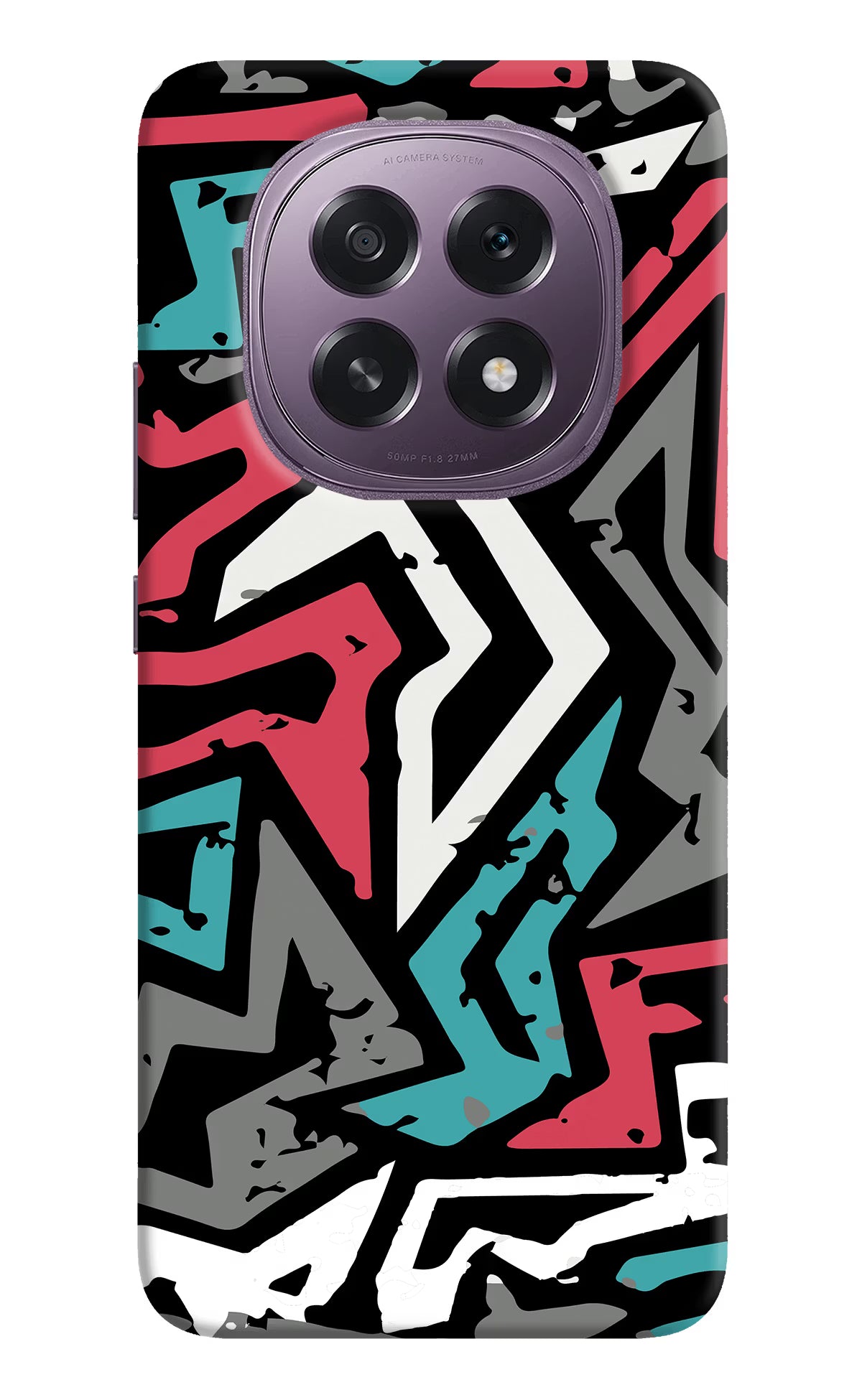 Geometric Graffiti Oppo F29 5G Back Cover